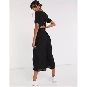 ASOS Open Back Tea Jumpsuit